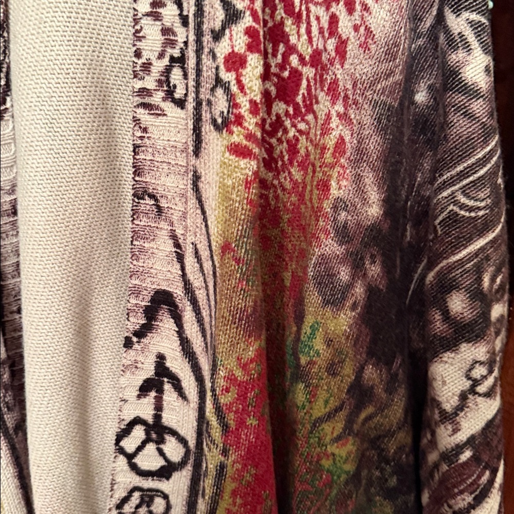 Soft Surroundings Multicolor Patterned Open Front… - image 2